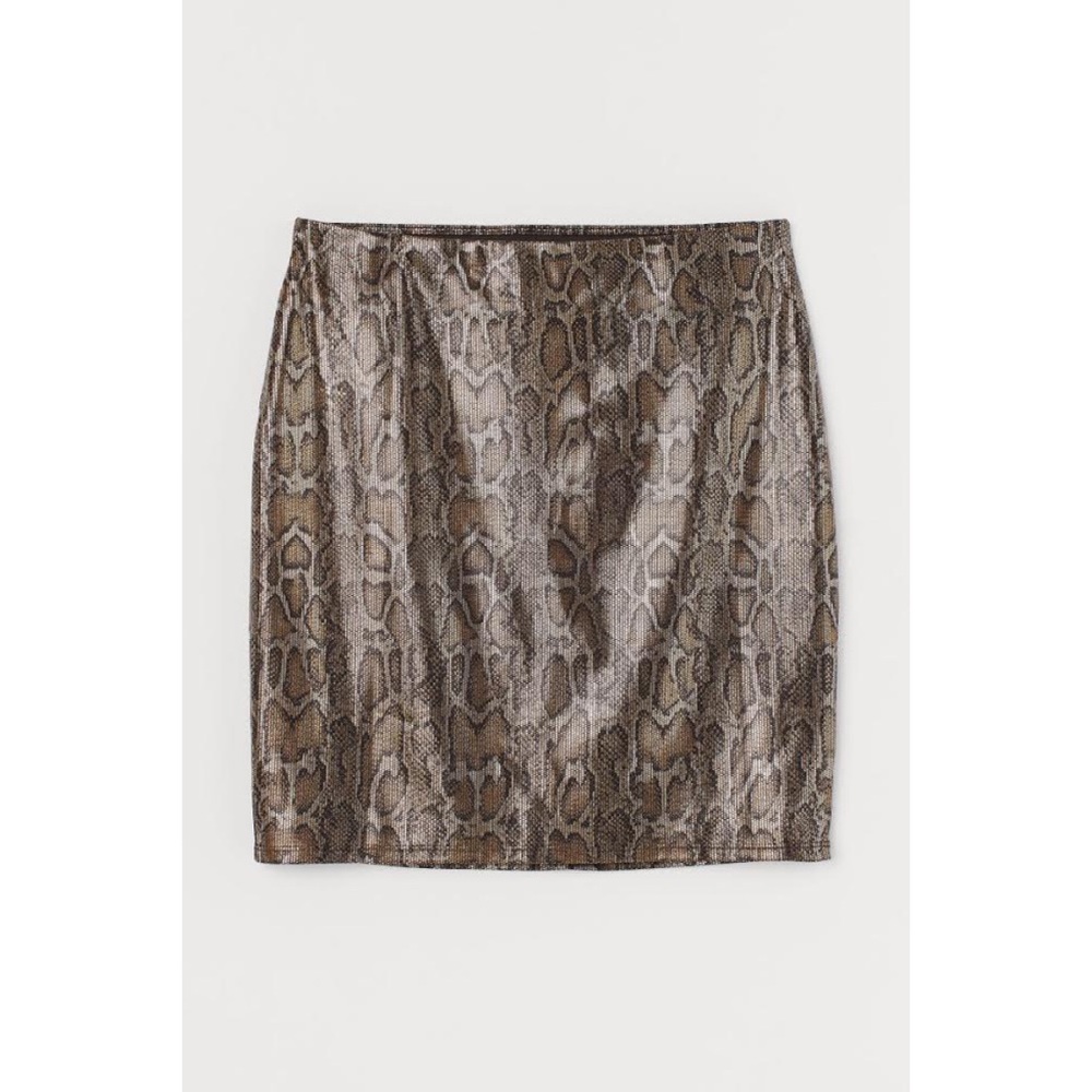 Snake Pattern 🐍 Shimmery Skirt